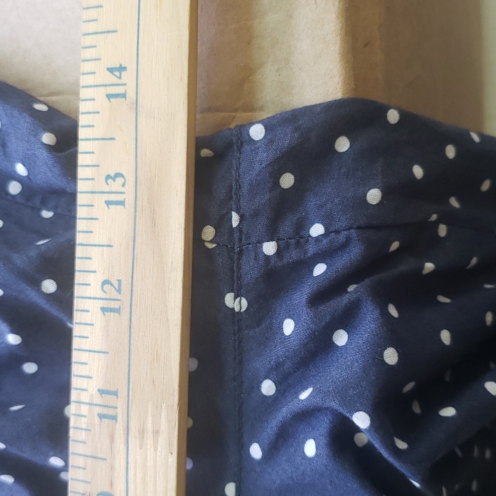LRL RALPH LAUREN Capri Style Polka Dot Pajama Set - Navy - Picture 12 of 12